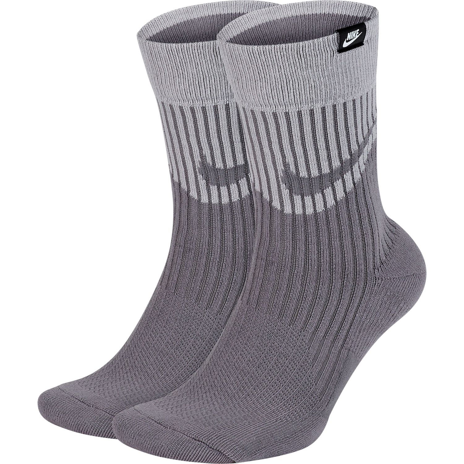mens grey nike socks