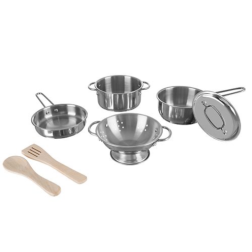 matching pots and pans set