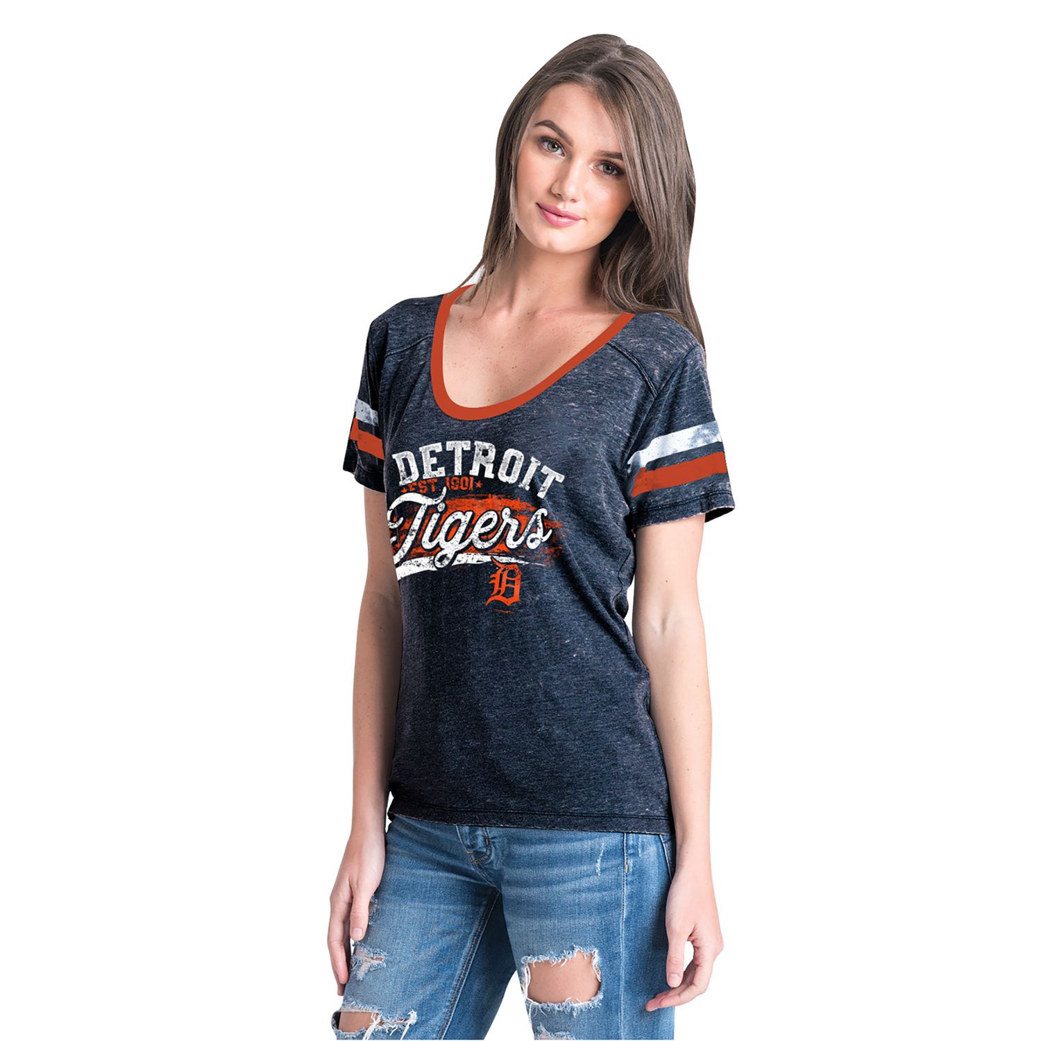 detroit tigers female shirts