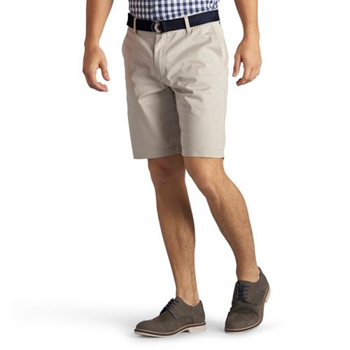 lee extreme comfort flat front shorts