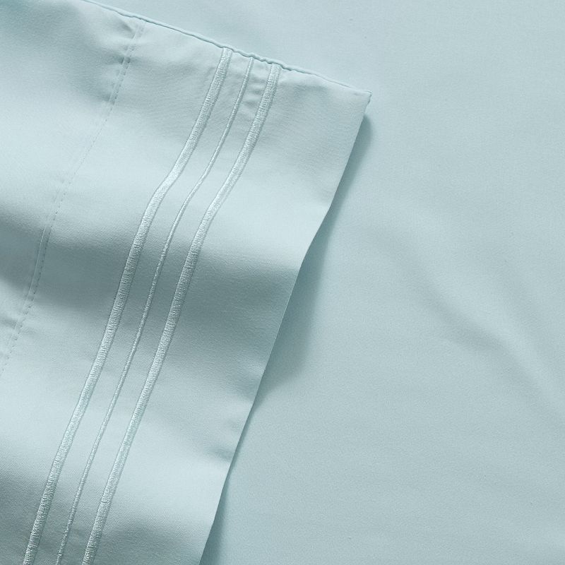 Sweet Home Collection 1500 Thread Count Deep Pocket Sheet Set, Blue