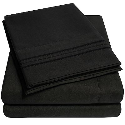 Sweet Home Collection 1500 Thread Count Deep Pocket Sheet Set