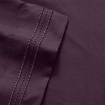 Sweet Home Collection 1500 Thread Count Deep Pocket Sheet Set
