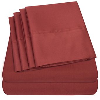 Sweet Home Collection 1500 Thread Count Microfiber Sheet Set
