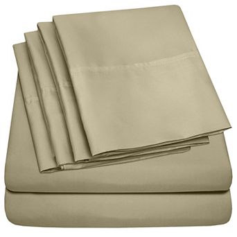 Sweet Home Collection 1500 Thread Count Microfiber Sheet Set