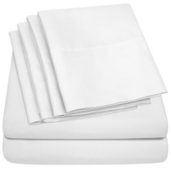 Sweet Home Collection 1500 Thread Count Microfiber Sheet Set