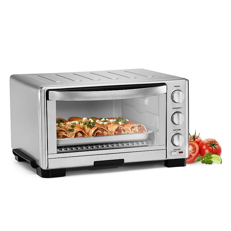 Cuisinart - 6-Slice Toaster Oven with Broiler - Stainless Steel