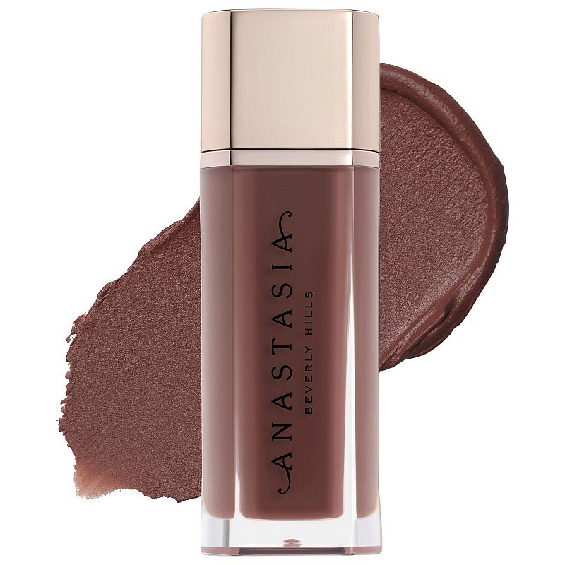 Anastasia Beverly Hills Lip Velvet Liquid Lipstick, Size: 0.12 FL Oz, Cool Brown