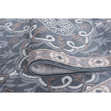 KHL Rugs Izel Brocade Indoor Area Rug