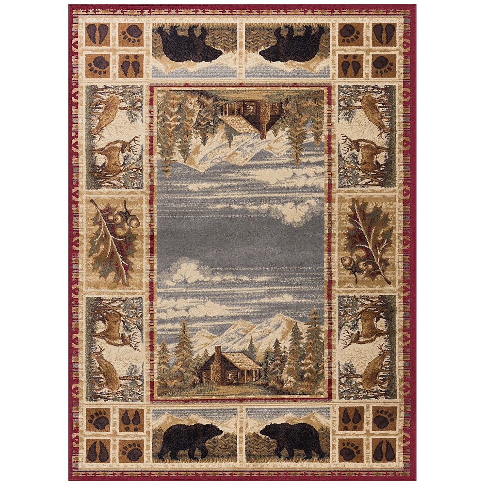 KHL Rugs Lakeside Retreat Lodge Indoor Area Rug