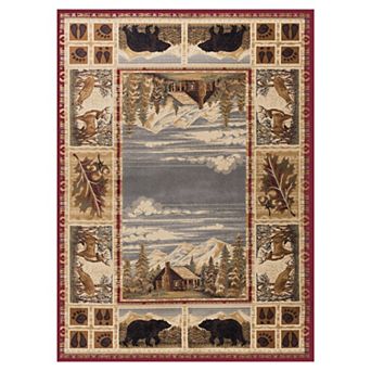KHL Rugs Lakeside Retreat Lodge Indoor Area Rug