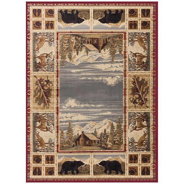 KHL Rugs Lakeside Retreat Lodge Indoor Area Rug