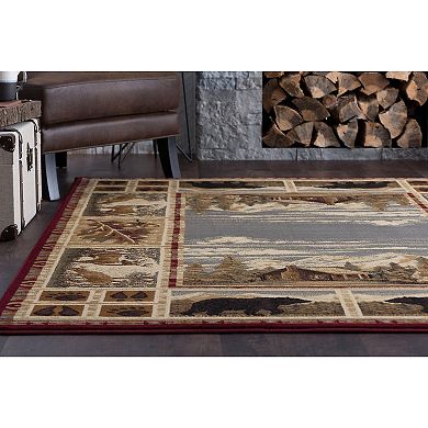 KHL Rugs Lakeside Retreat Lodge Indoor Area Rug