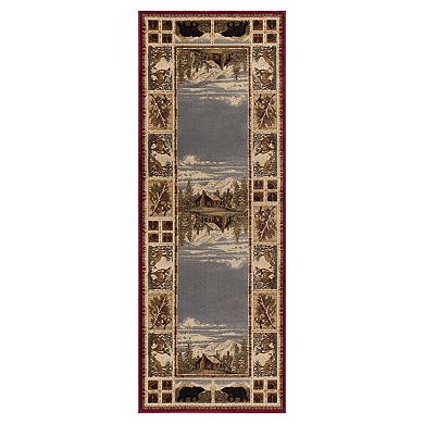 KHL Rugs Lakeside Retreat Lodge Indoor Area Rug
