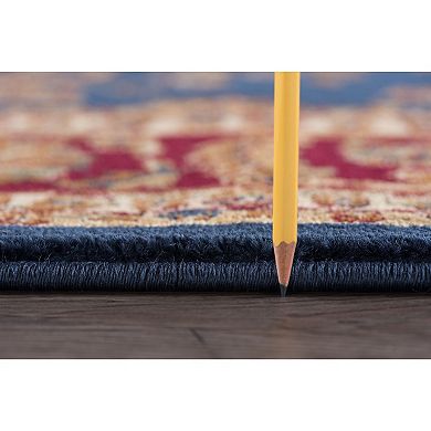 KHL Rugs Sariya Oriental Oval Indoor Area Rug