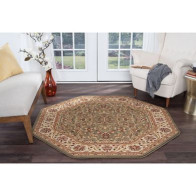 KHL Rugs Ventura Oriental Octagonal Indoor Area Rug
