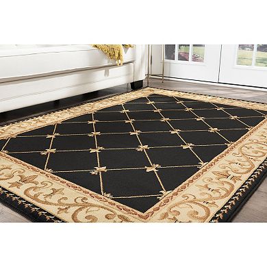 KHL Rugs Orleans Border Indoor Area Rug