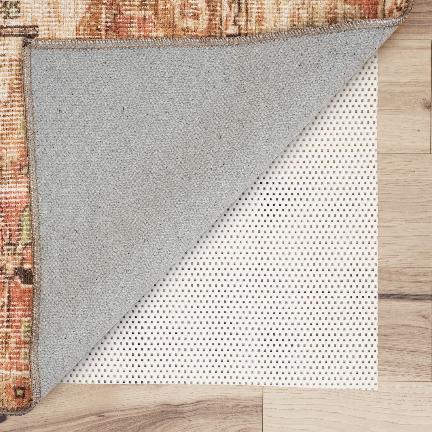 Emma + Oliver 8' x 10' Non-Slip Rug Pad for Hard Surfaces