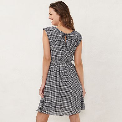 Women's LC Lauren Conrad Pleat Neck Dress