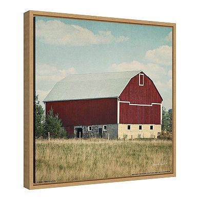 Amanti Art 'Blissful Country VI Crop (Barn)' by Elizabeth Urquhart