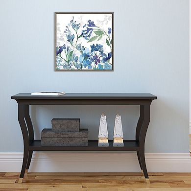 Amanti Art Framed Canvas Colors of the Garden III Cool Shadows by Wild Apple Portfolio