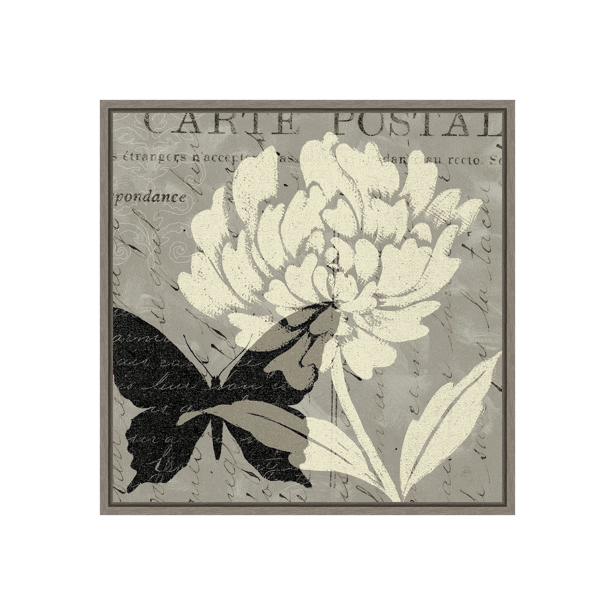 Amanti Art Framed Canvas Natural Prints I, Gray