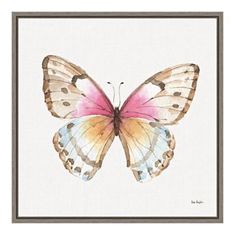 Amanti Art Colorful Breeze XI (Butterfly) Canvas Wall Art