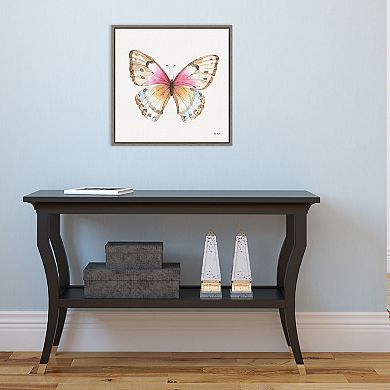 Amanti Art Colorful Breeze XI (Butterfly) Canvas Wall Art