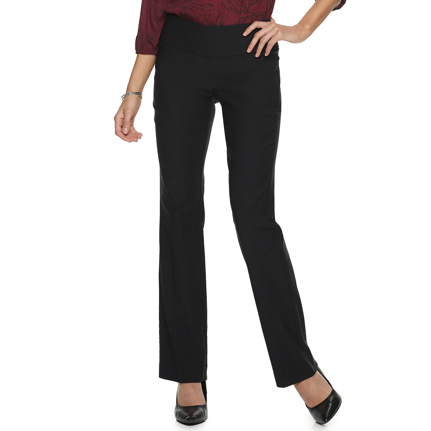 kohls work pants womens