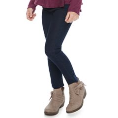 Girls 4-12 SONOMA Goods for Life™ Bow-Back Jeggings