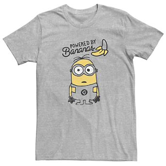 Men's Despicable Me Minion Powered By Bananas Tee
