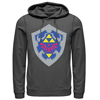 Men's Legend Of Zelda Simple Shield Pullover Hoodie