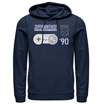 Men's Nintendo SNES Jumble Pullover Hoodie