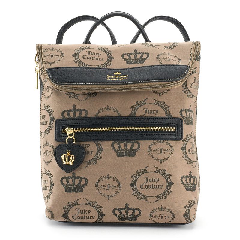 Juicy Couture Logo Mini Backpack, Black