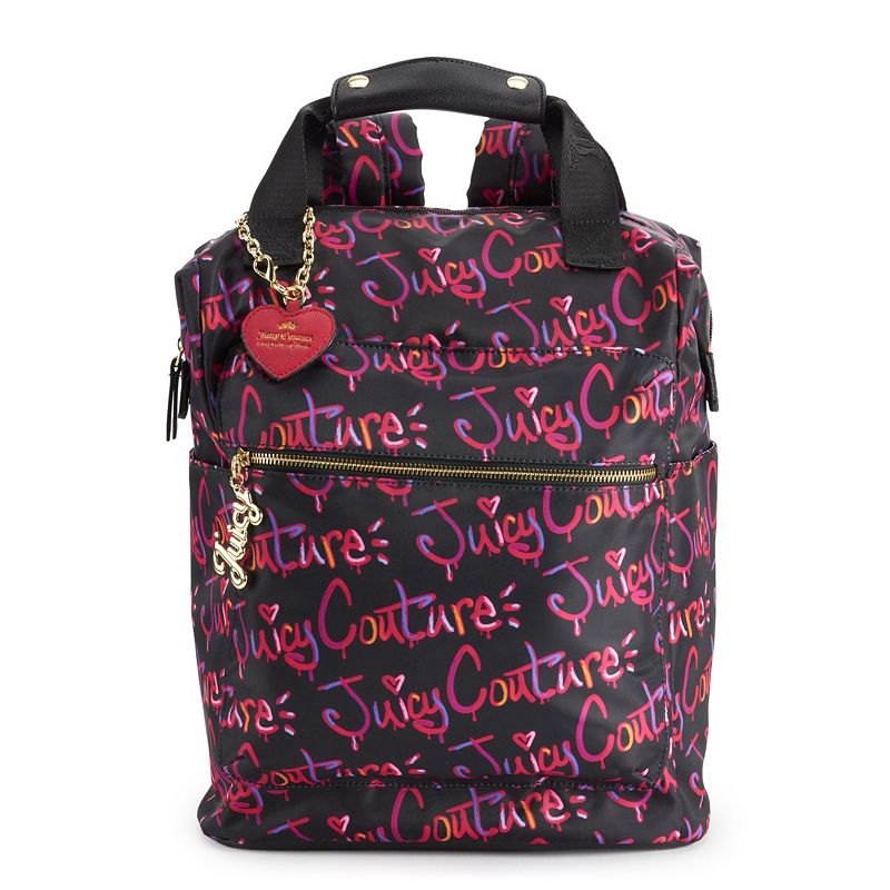 Juicy Couture City Excursion Backpack, Dark Pink