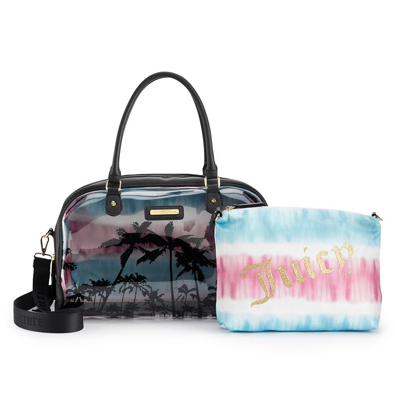 Juicy Couture Tropical Make-Up & Overnight Bag, Black