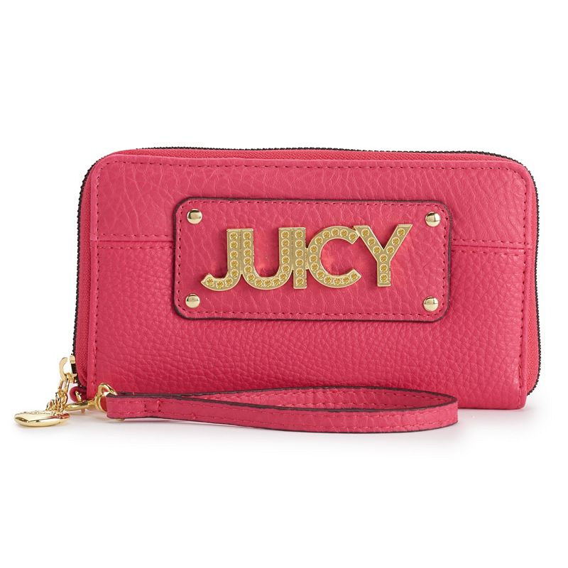 Juicy Couture Wild Card Wristlet Wallet, White