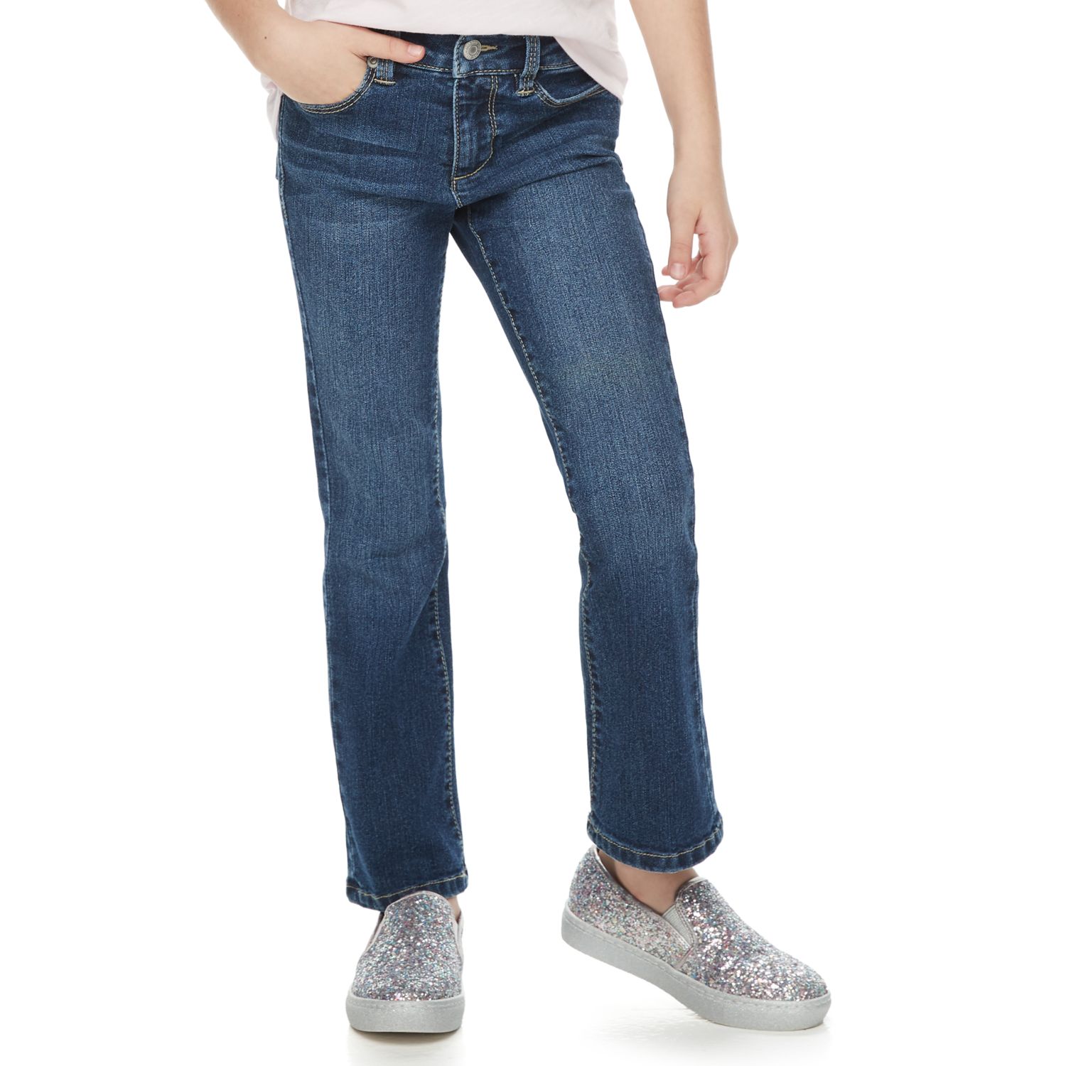 sonoma slim bootcut jeans