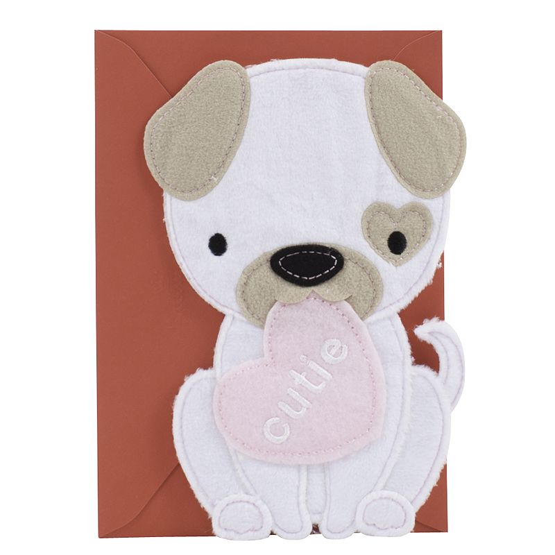 UPC 009200345652 product image for Hallmark Signature Valentine's Day Card - Puppy, Multicolor | upcitemdb.com