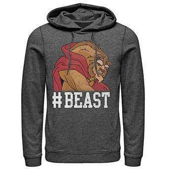 Disney's Beauty & The Beast #BEAST Men's Pullover Hoodie
