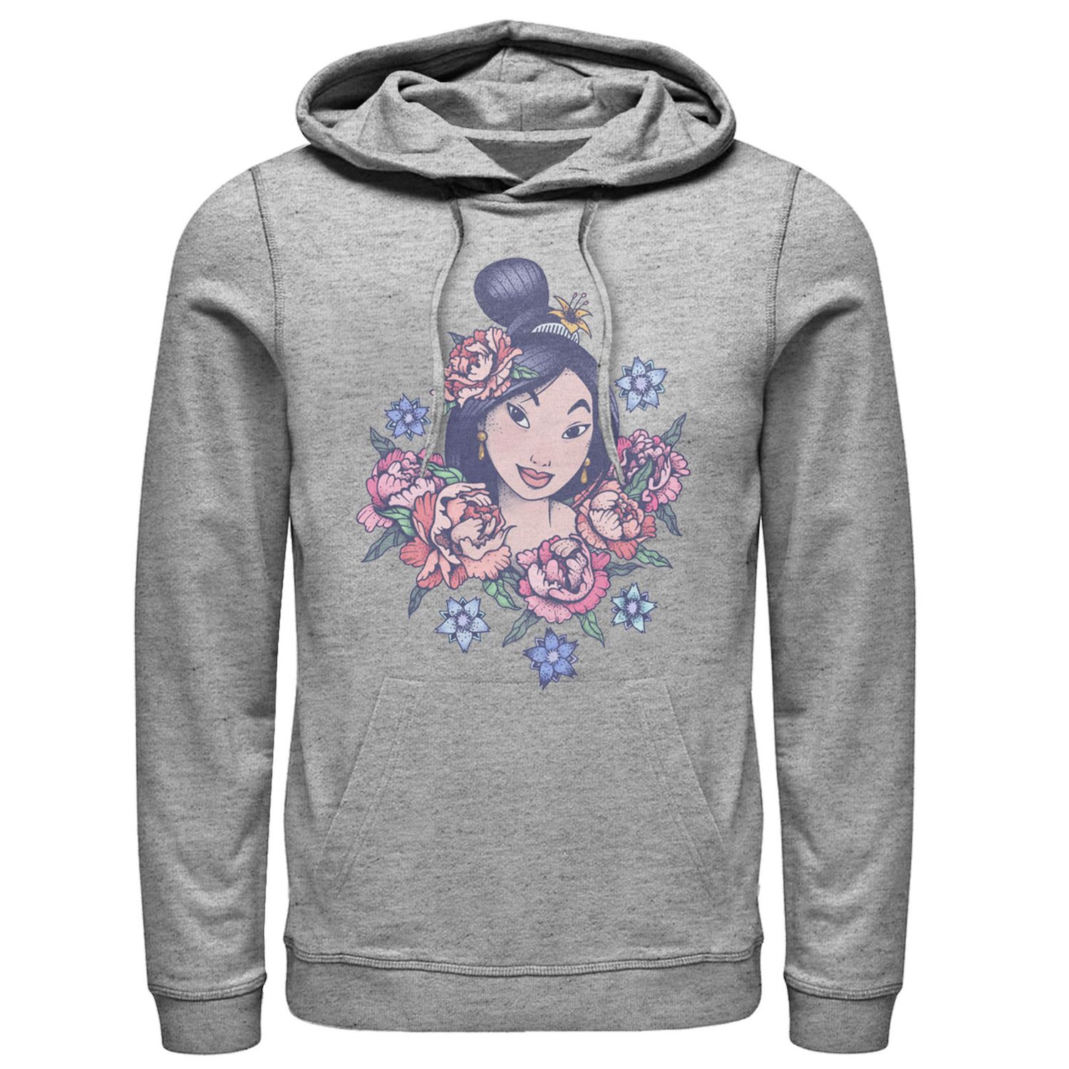 floral pullover hoodie