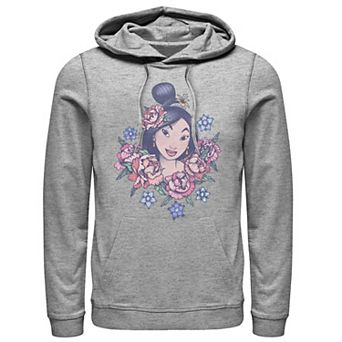 Disney's Mulan Floral Men's Pullover Hoodie