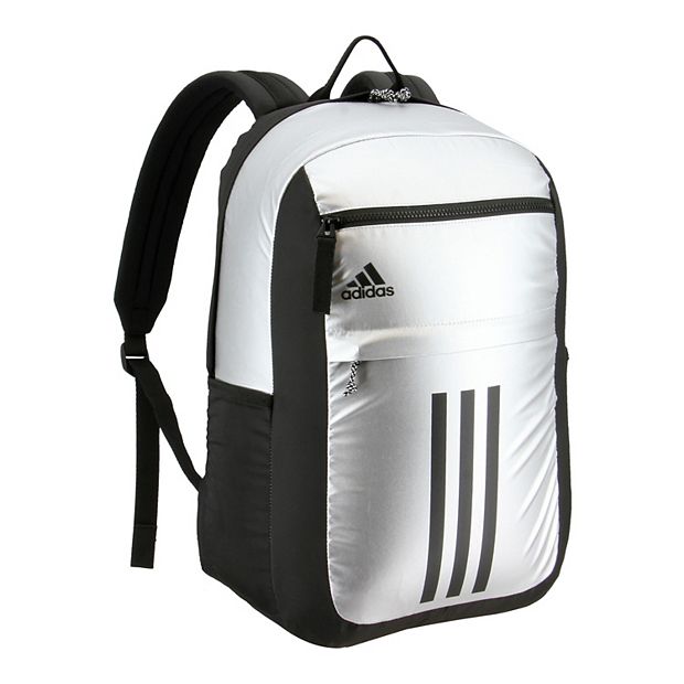 Adidas unisex league hot sale 3 stripe backpack