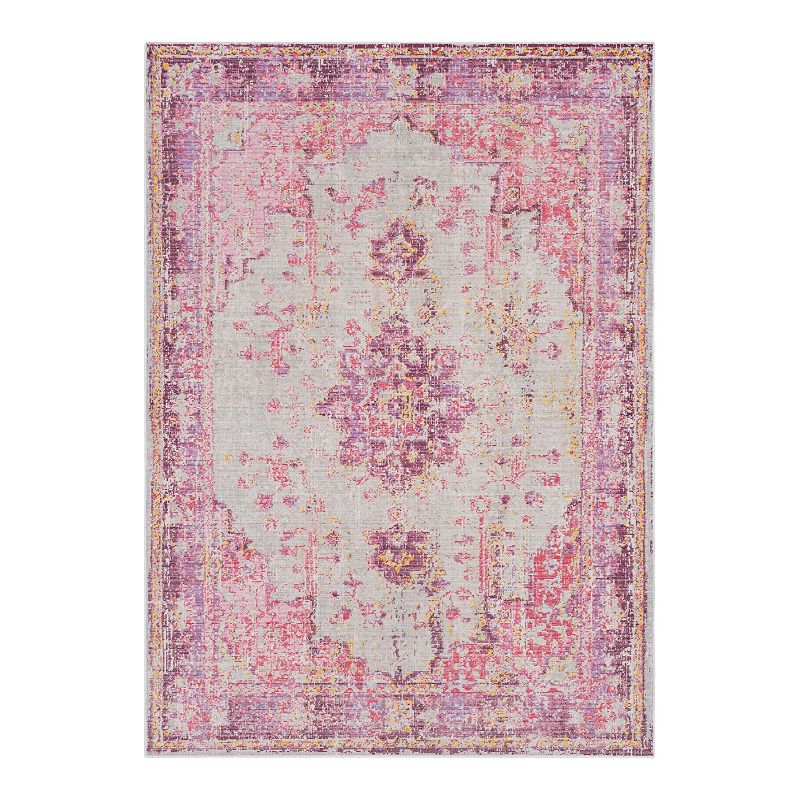 Decor 140 Astra Trellis Area Rug, Pink, 8X10.5 Ft