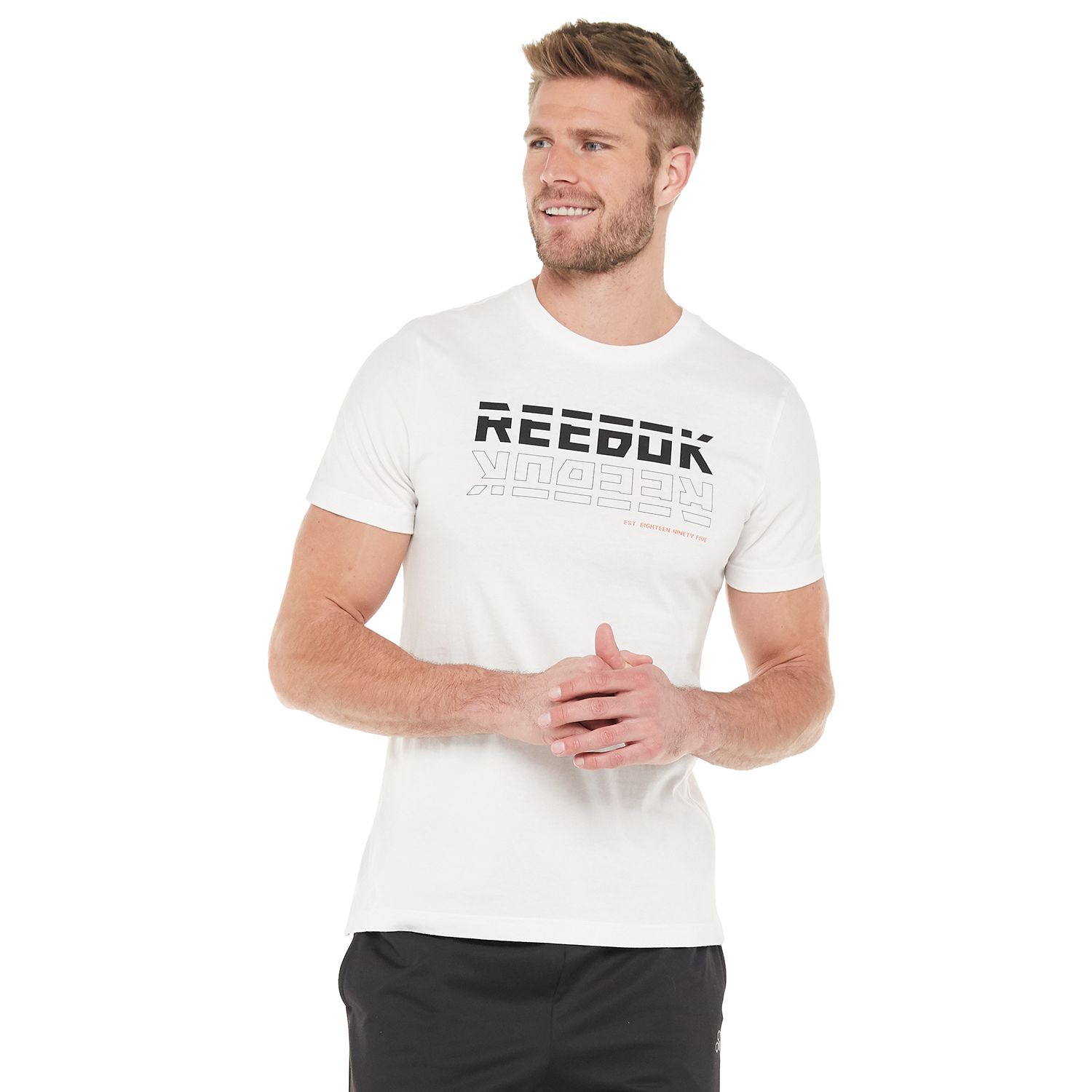 reebok men's short sleeve ultimate tee