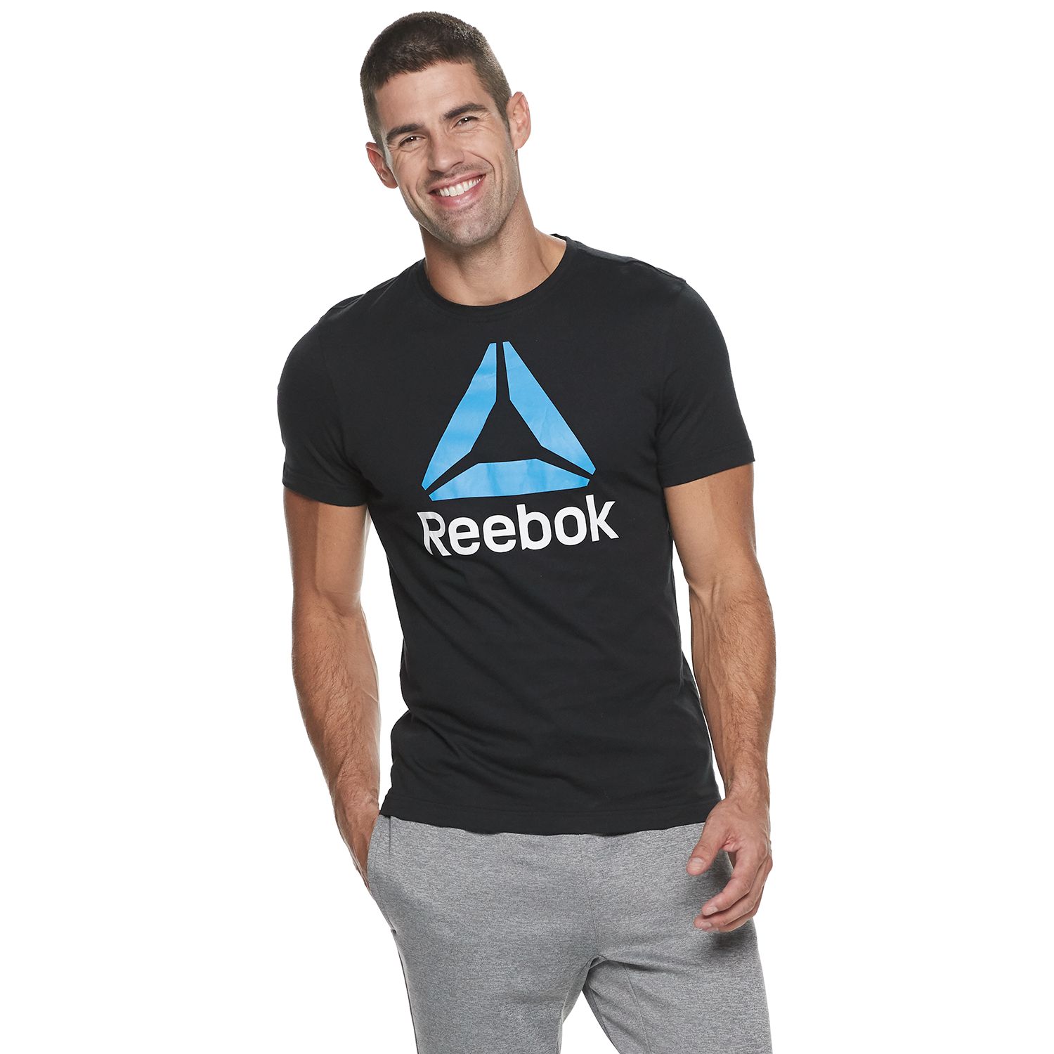 reebok classic t shirt cyan