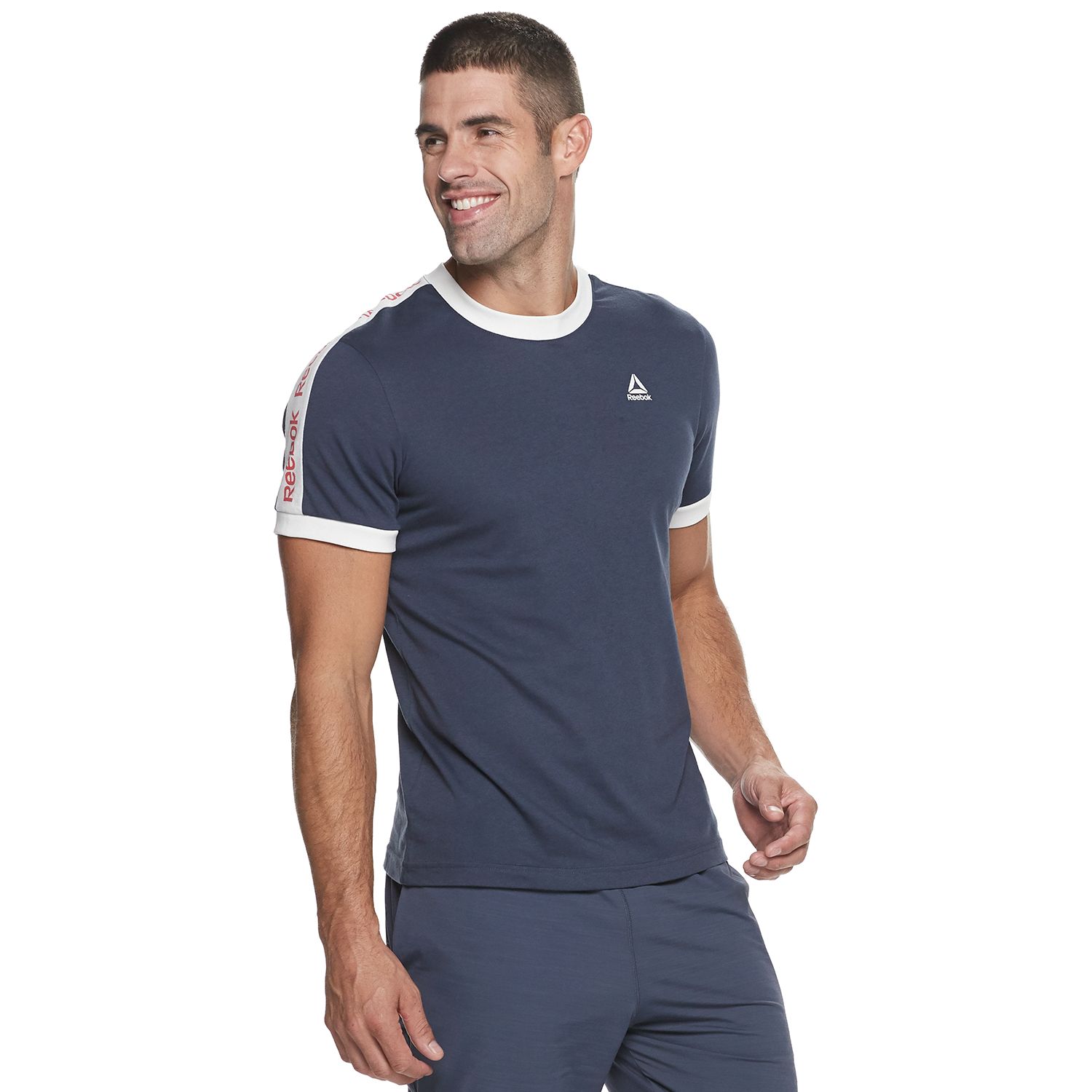 reebok men's short sleeve ultimate tee