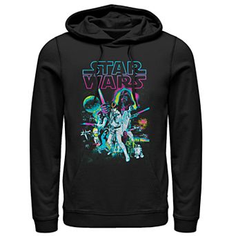 Men's Star Wars Neon New Hope Pullover Hoodie