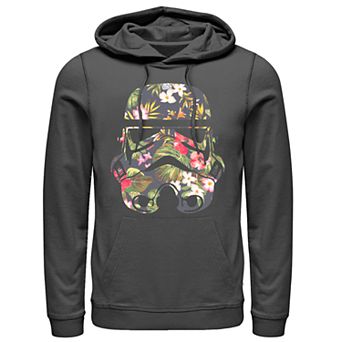 Men's Star Wars Floral Storm Trooper Pullover Hoodie