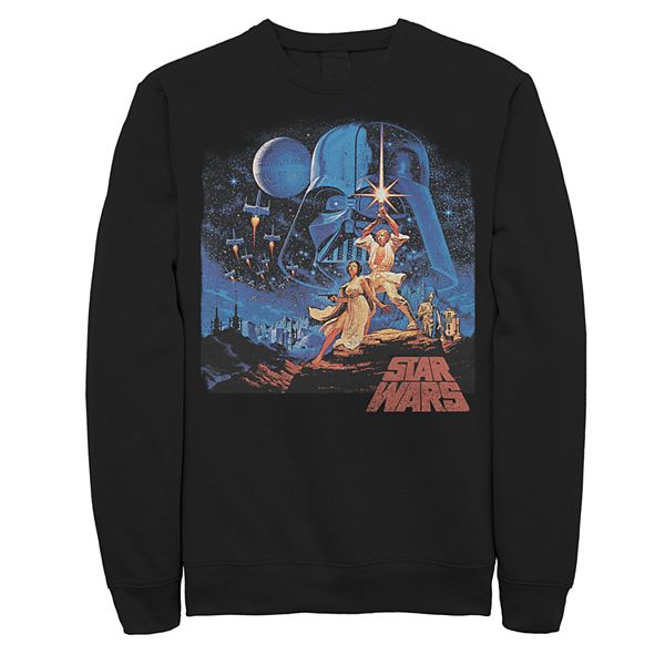 Men's Star Wars Classic Poster Sweatshirt